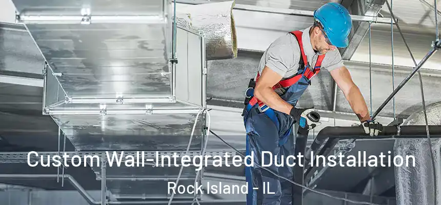  Custom Wall-Integrated Duct Installation Rock Island - IL